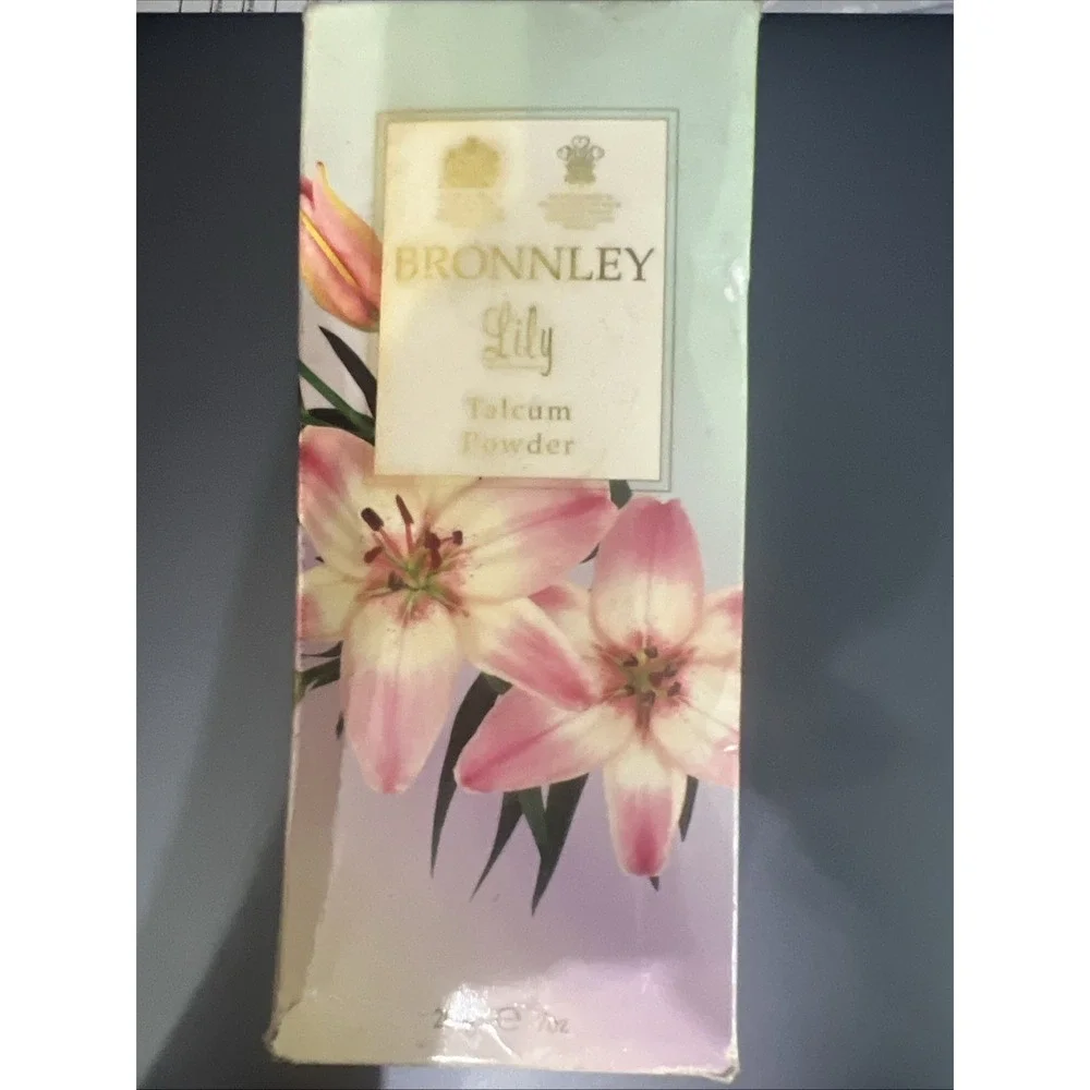 Bronnley - 200g 7 Oz Talcum Powder Lily Almond New